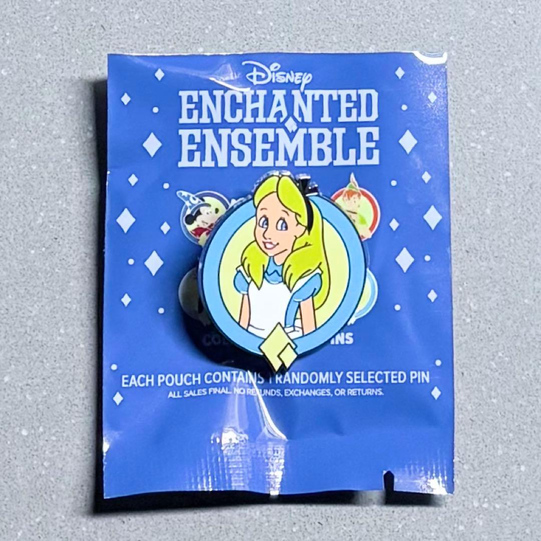 ディズニー ふしぎの国のアリス シークレット ピンバッジ ピンズ