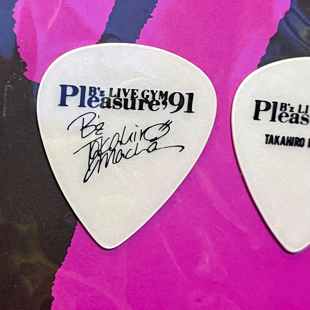 B'z Pleasure'91 ギター ピック ピンバッジ 松本孝弘 - メルカリ