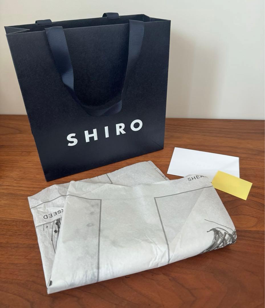 SHIRO シロ ショッパー 紙袋 カード 包装紙 プレゼント用ラッピング