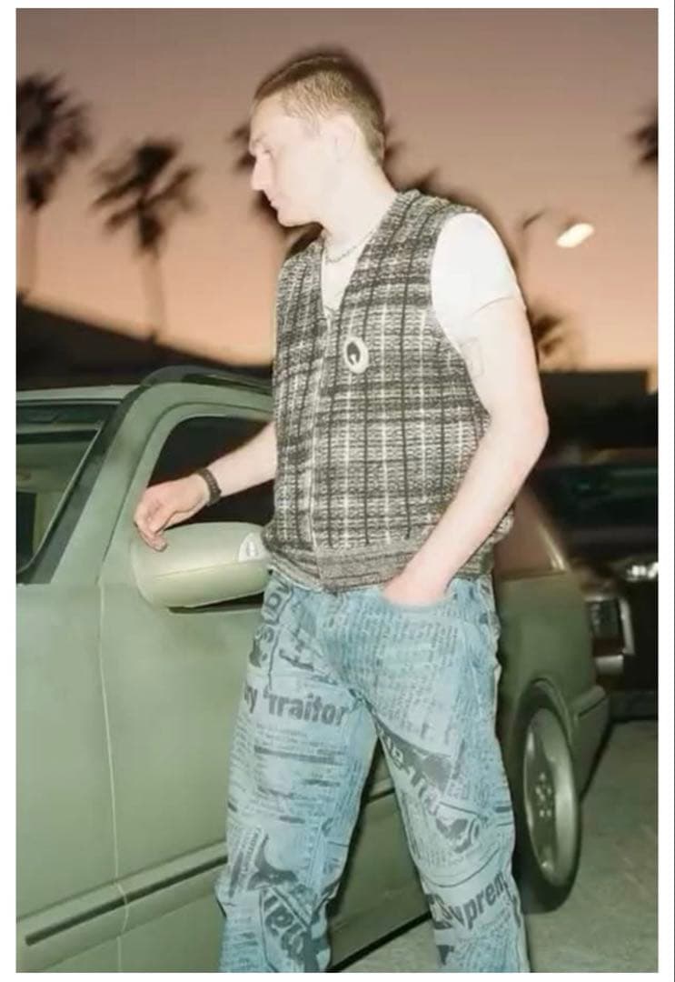 Supreme Speckled Zip Up Sweater Vest M - メルカリ