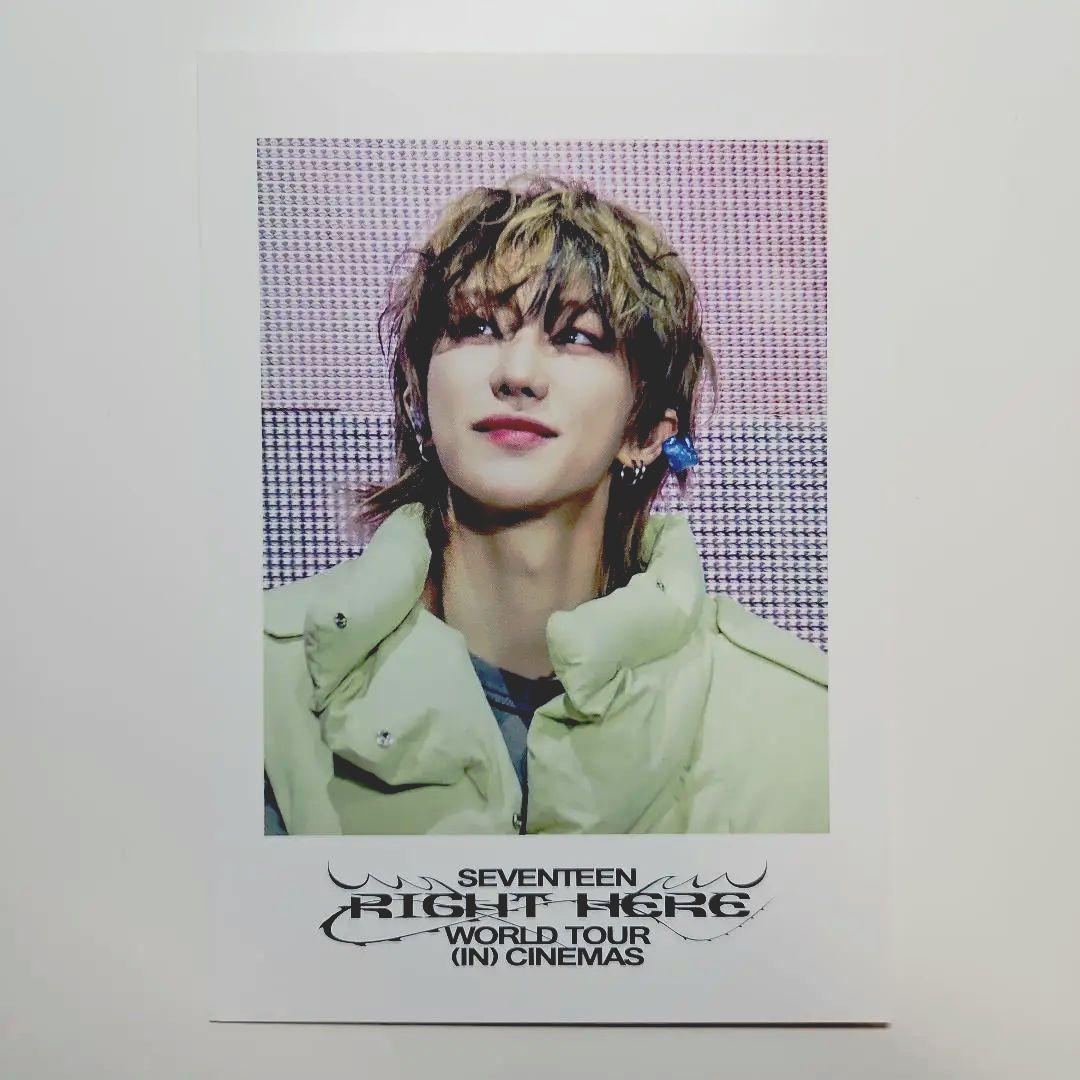 SEVENTEEN RIGHT HERE ポストカード THE8 ミンハオ - メルカリ