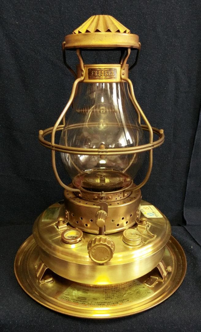 ニッセン　IS-3 石油ストーブ Amazon | 日本船燈 ニッセン石油ストーブ ゴールドフレーム IS-3