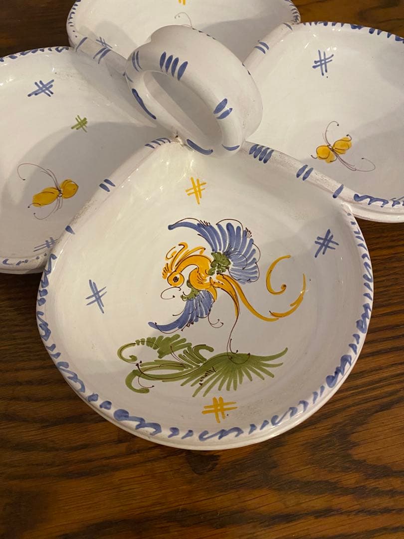 Moustiers ムスティエ焼 👘 アペリティフ つまみ セットファイアンス