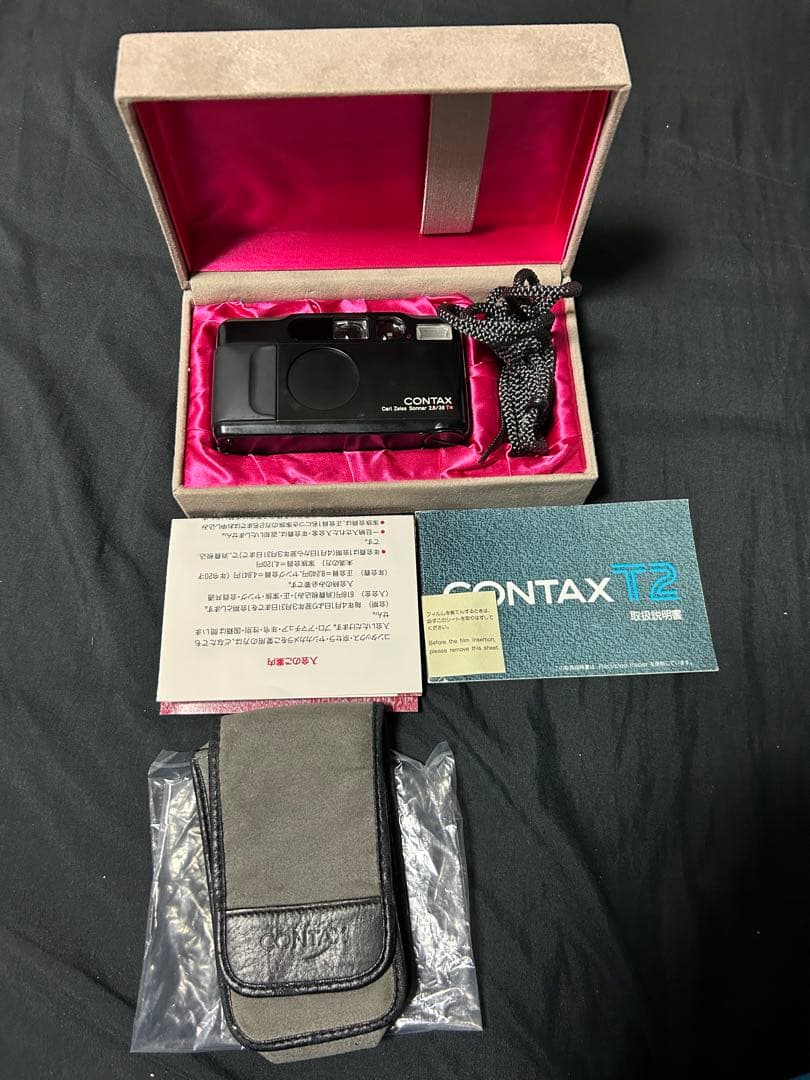 CONTAX T2 Limited Black コンタックス CONTAX T2 Limited Black SN. 227271 – FILMCAMERA TOKYO