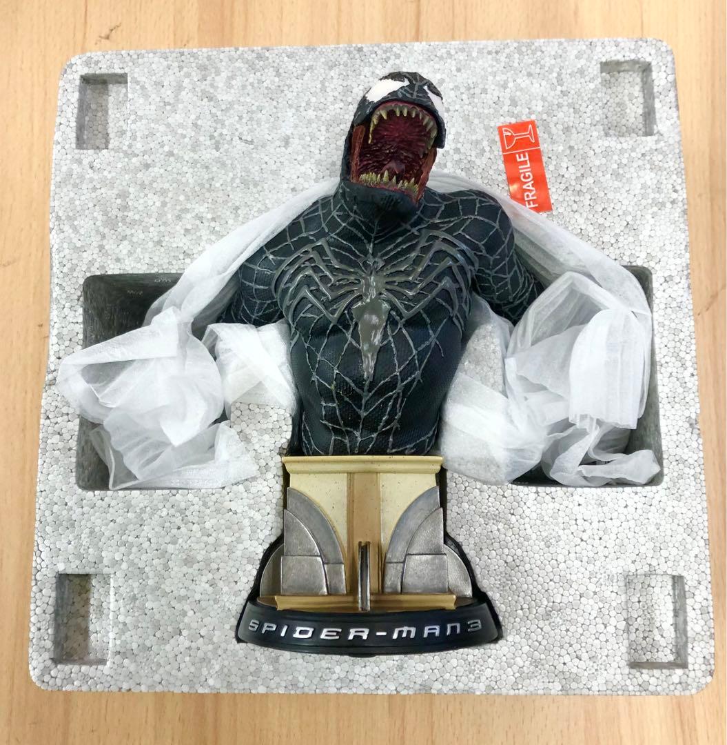 スパイダーマン3 ヴェノム ミニバスト サイドショウ - メルカリ