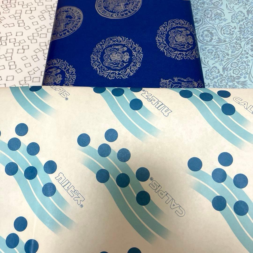 昭和レトロ 可愛い 包装紙 23種 紙モノ ラッピング ジャンクジャーナル