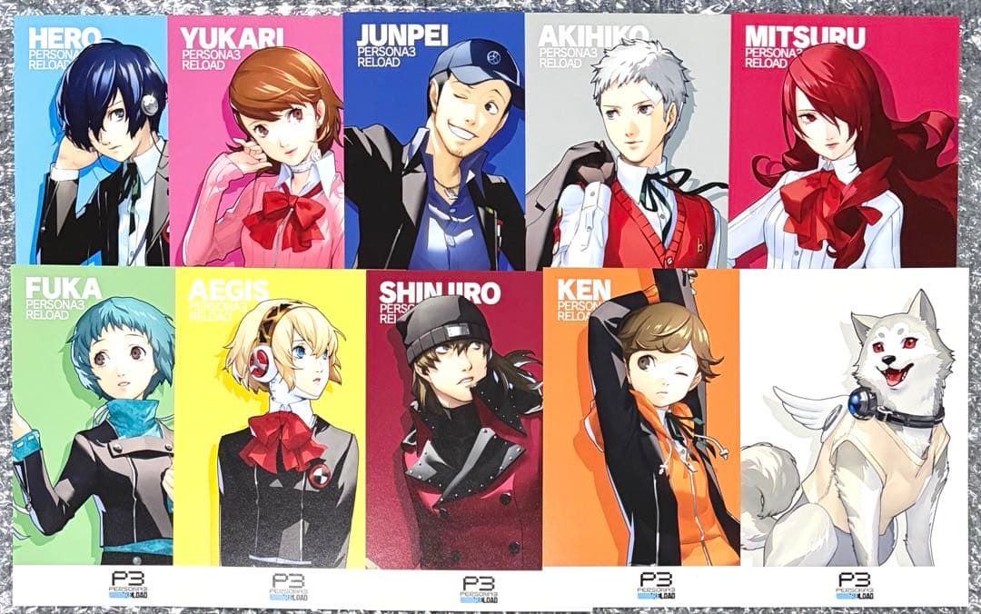 ペルソナ3リロード ヴィレヴァン アクリルスタンド 10種類セット+