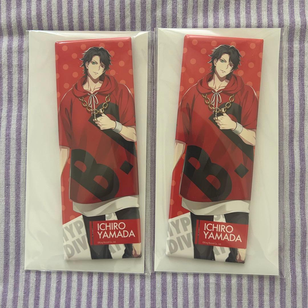 ヒプマイ ロング缶バッジ EW03 山田一郎 - メルカリ