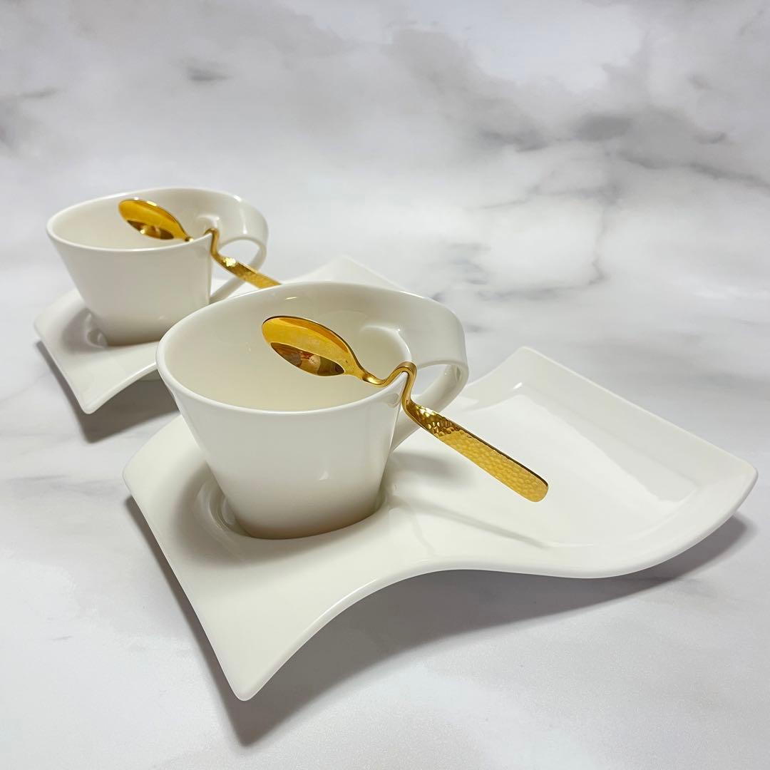 ビレロイ&ボッホ/カップ・プレート・スプーン2客セット - メルカリ