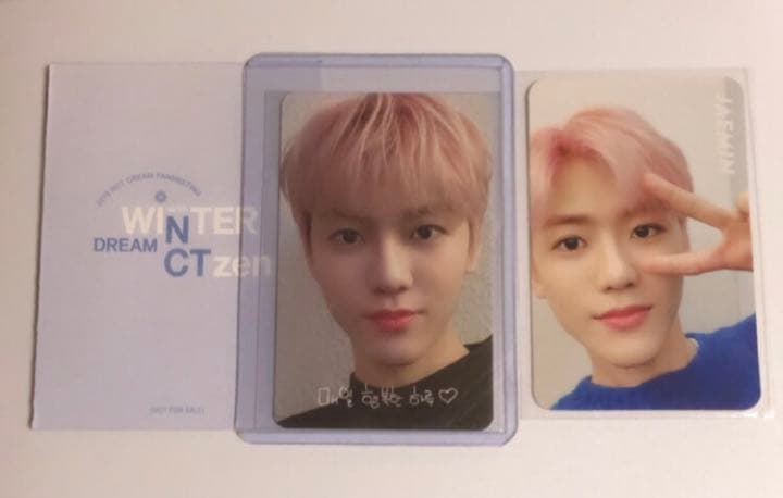 nct dream ペンミ ウィンター ジェミン トレカ