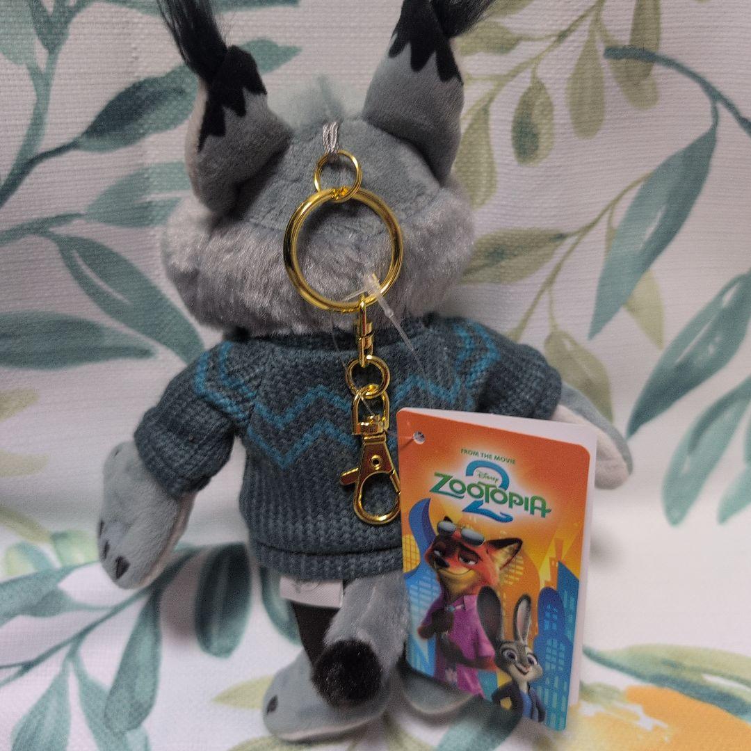 ズートピア2 ディズニーストア パウバート ぬいぐるみキーチェーン