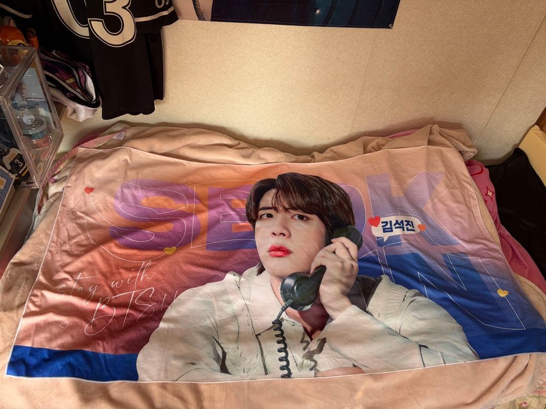 BTS JIN キムソクジン サマーブランケット - メルカリ