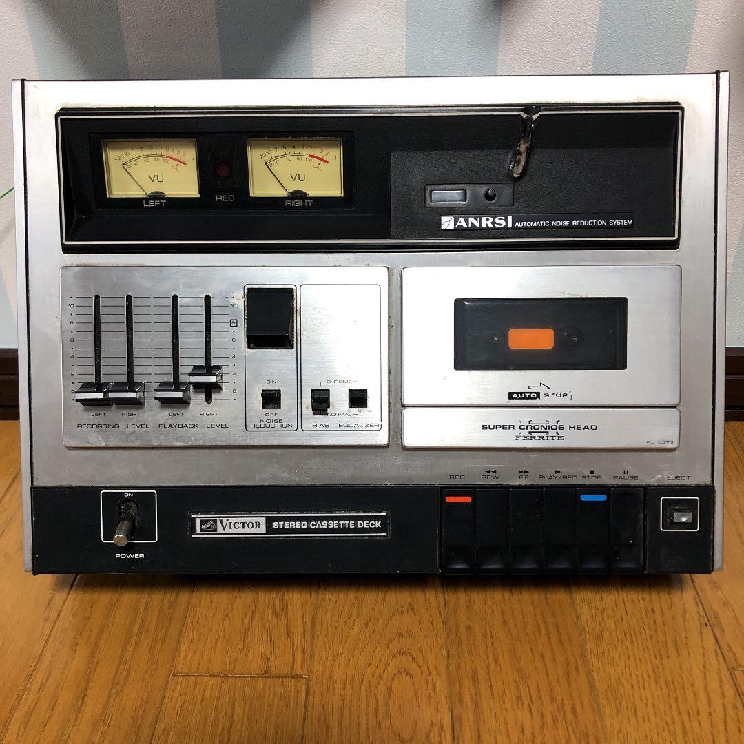 ビンテージ カセットデッキVICTOR KD-667 Mark II 昭和 - メルカリ