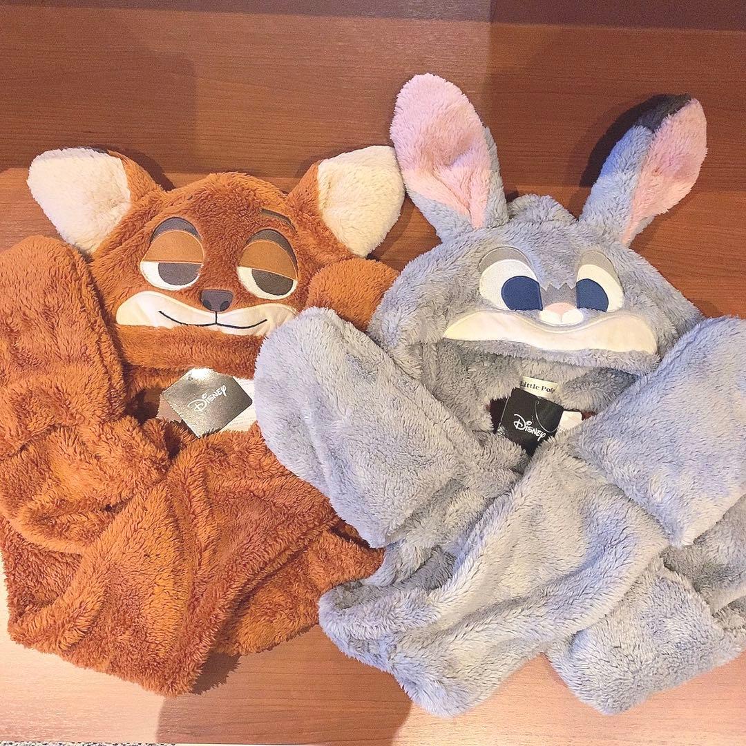 ズートピア ニック ジュディ マフラー ファンキャップ 手袋 ディズニー