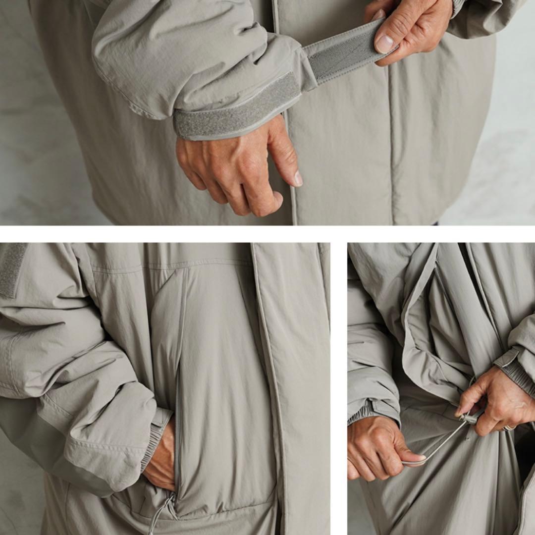 PCU LEVEL 7 JACKET TYPE2 S モンスターパーカー グレー - メルカリ