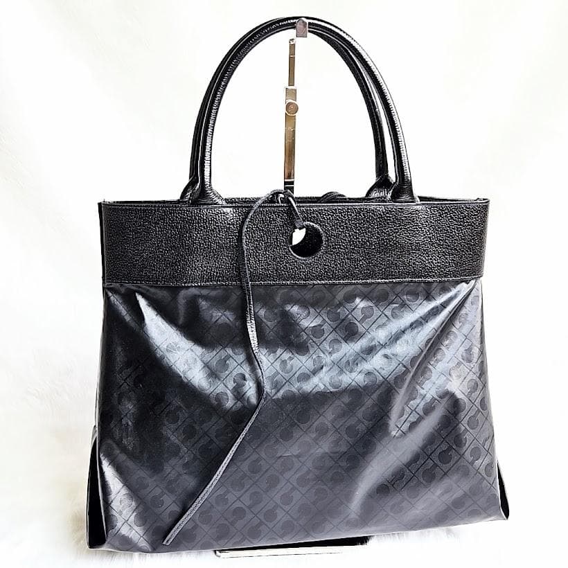 超美品☆ GHERARDINI ゲラルディーニ ソフティ トートバッグ ブラック
