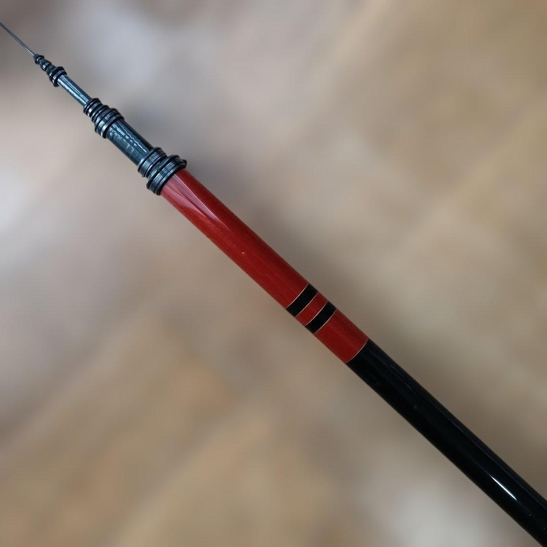 がまかつ 海上釣堀ロッド リアルスペック H400 超美品 カセ イカダ 磯