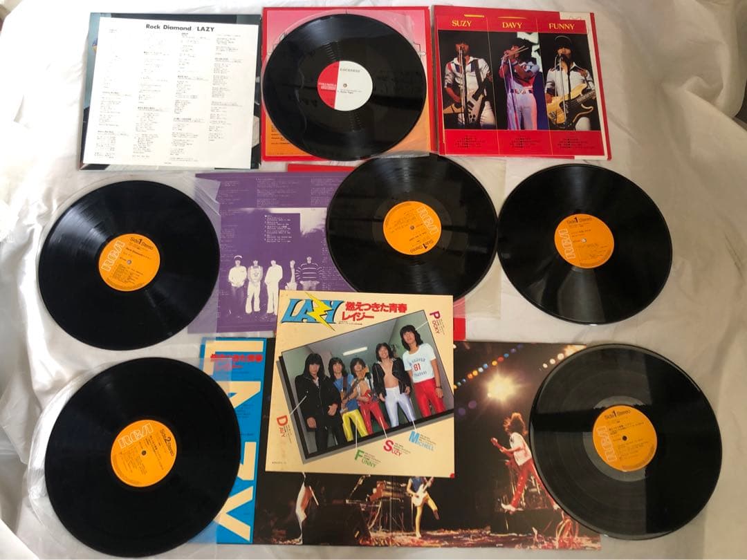 レア japanese hard rock LP レコード 22枚セット