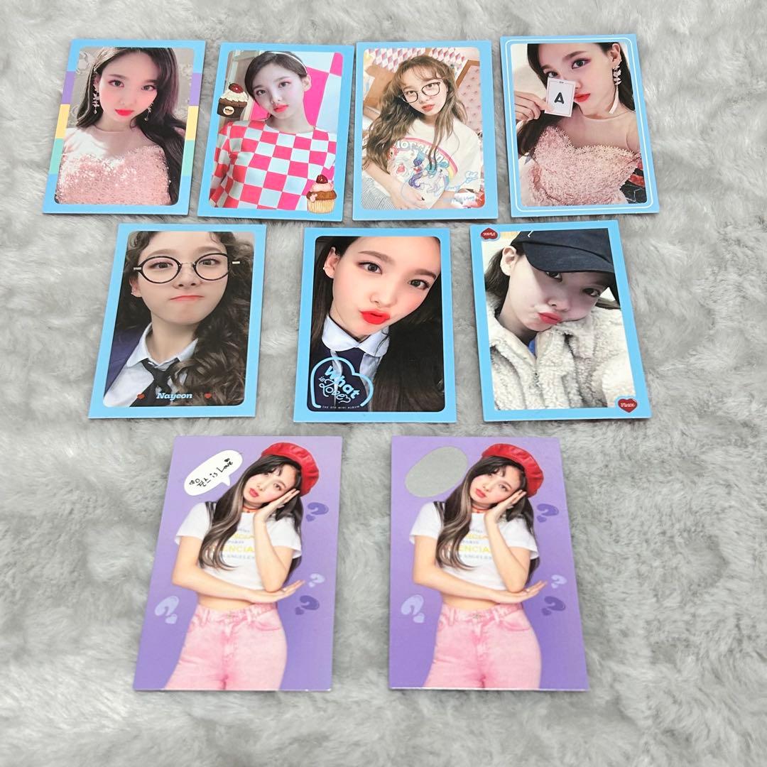 24時間以内発送 TWICE ナヨン what is love? トレカ セット - メルカリ
