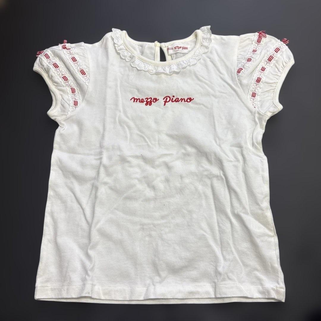 メゾピアノ Tシャツ 120 mezzo piano 平成レトロ 女の子 女子 - メルカリ