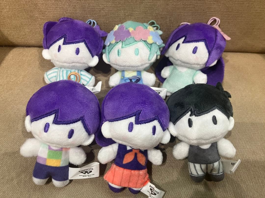 6種コンプ》OMORI おともだちといっしょぬいぐるみ-ヘッドスペース