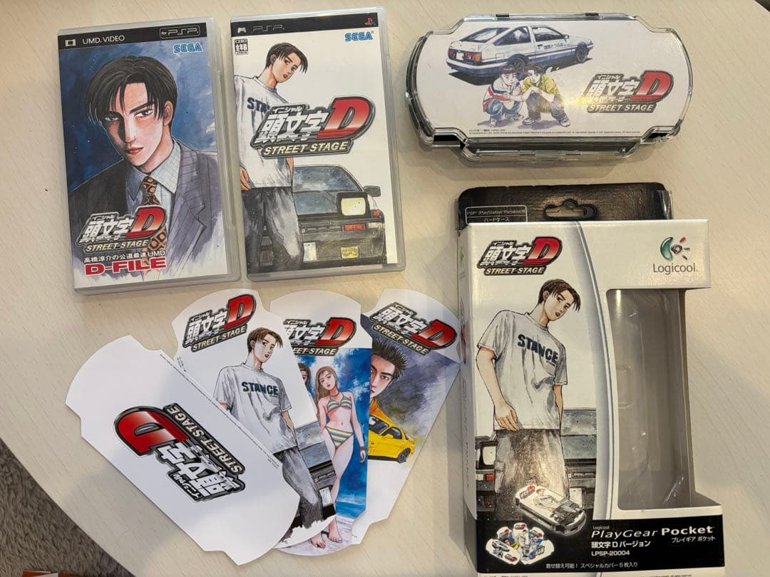 頭文字D STREET STAGE プレイギア ポケット 、ソフト２種類　PSP Amazon.com: SEGA INITIAL D STREET STAGE PSP the Best for PSP