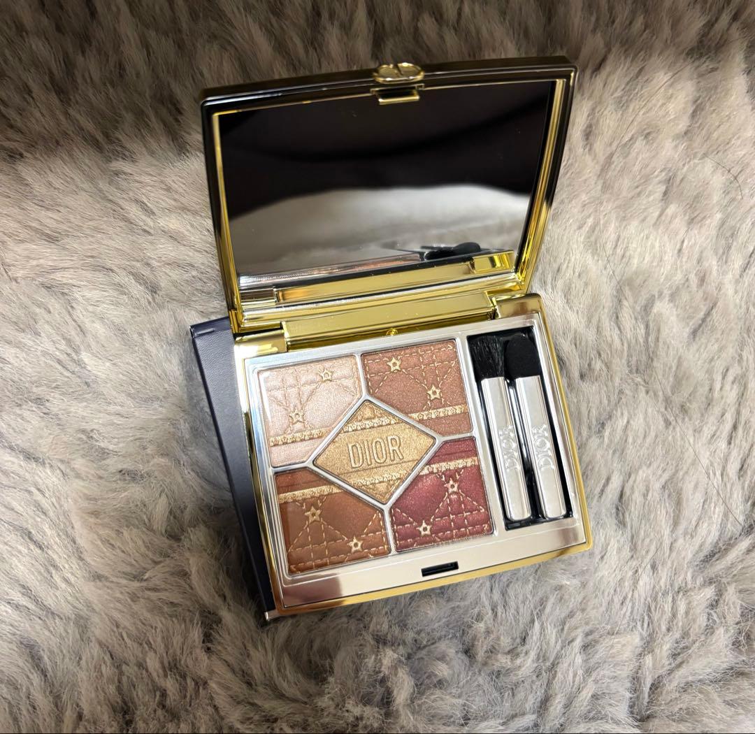 Dior アイシャドウパレット サンク クルール クリスマスコフレ 636 限定 ディオール / ディオールショウ サンク クルール 636 ファイアリー