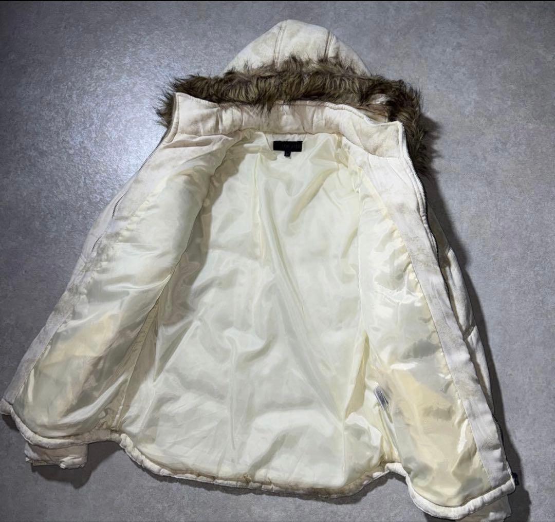 in the attic fur down jacket y2k 平成 ギャル男 - メルカリ