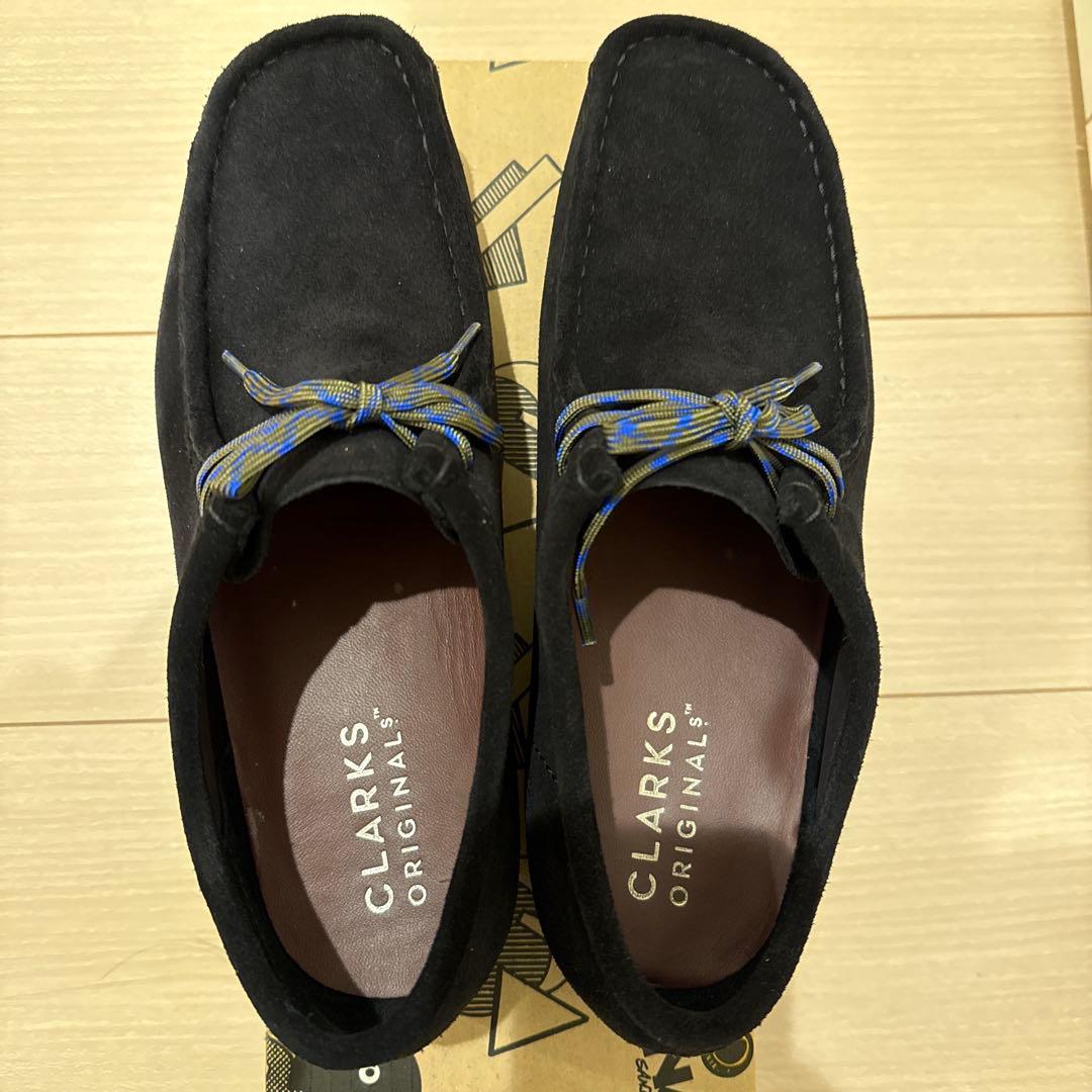 CLARKS クラークス ワラビー ヴィンセントシューレース - メルカリ