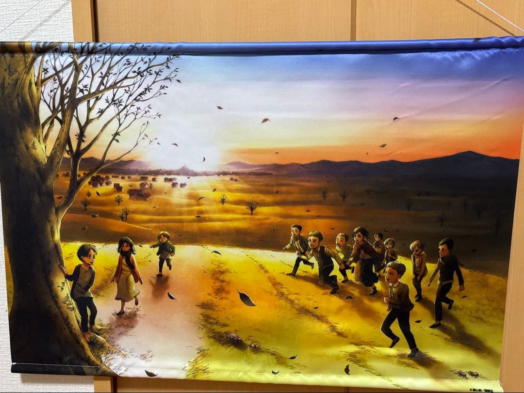 進撃の巨人 特製タペストリー 諌山 創 講談社 別マガKCフェア 抽選