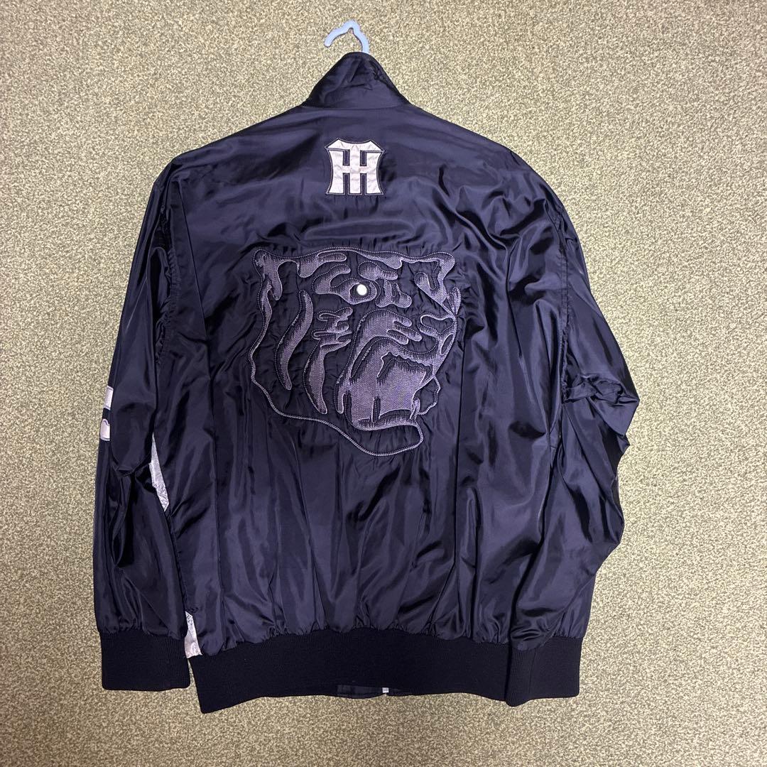 Tiders ジャケット 黒・銀 虎刺繍 山脇コーチ本人着用！ - メルカリ