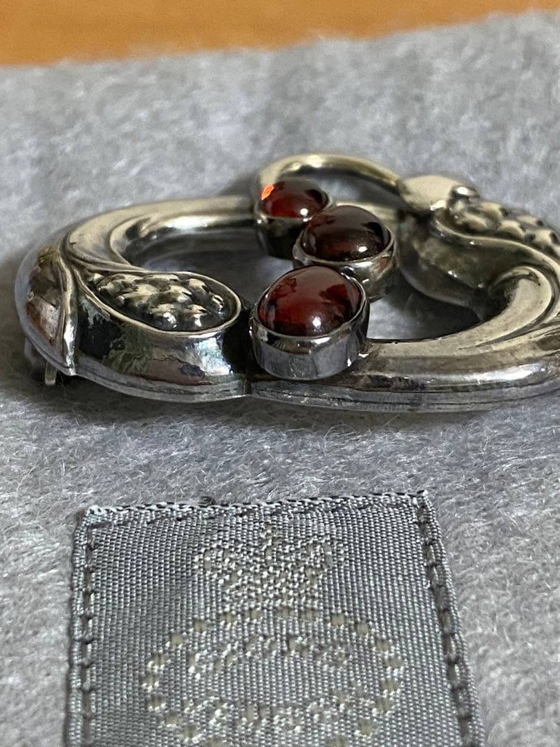 ジョージジェンセン #77ブローチjensen broach 美品 - メルカリ