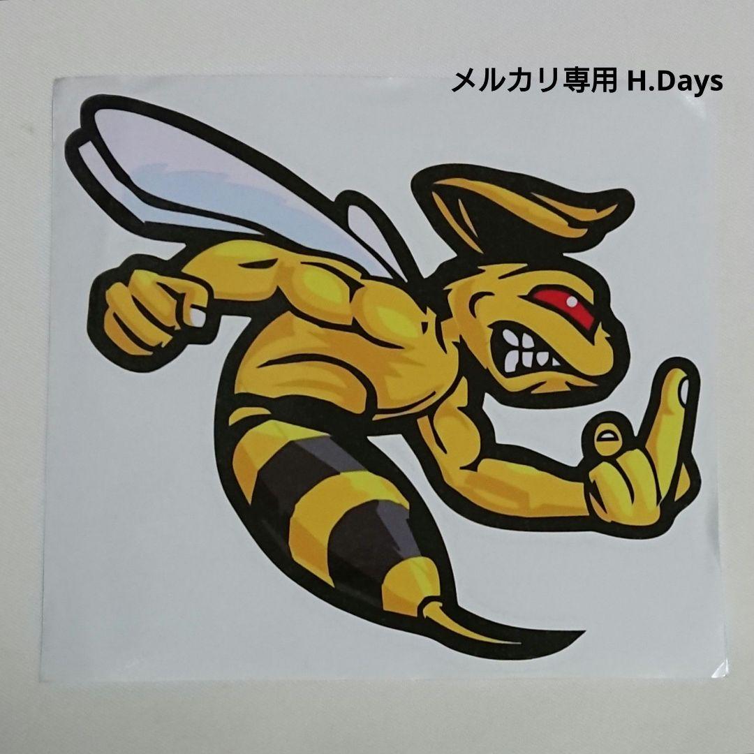 2092】転写 ステッカー キラービー スズメバチ fuckYou サイン - メルカリ