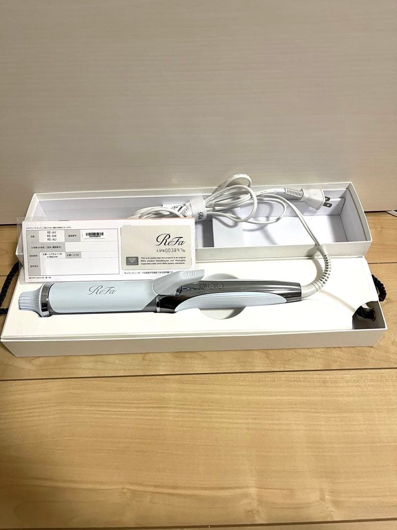 ☺*︎様 【美品】ReFa カールヘアアイロン ホワイト 38mm Amazon | 【公式ストア限定】 リファ カールアイロン プロ 38mm/ReFa