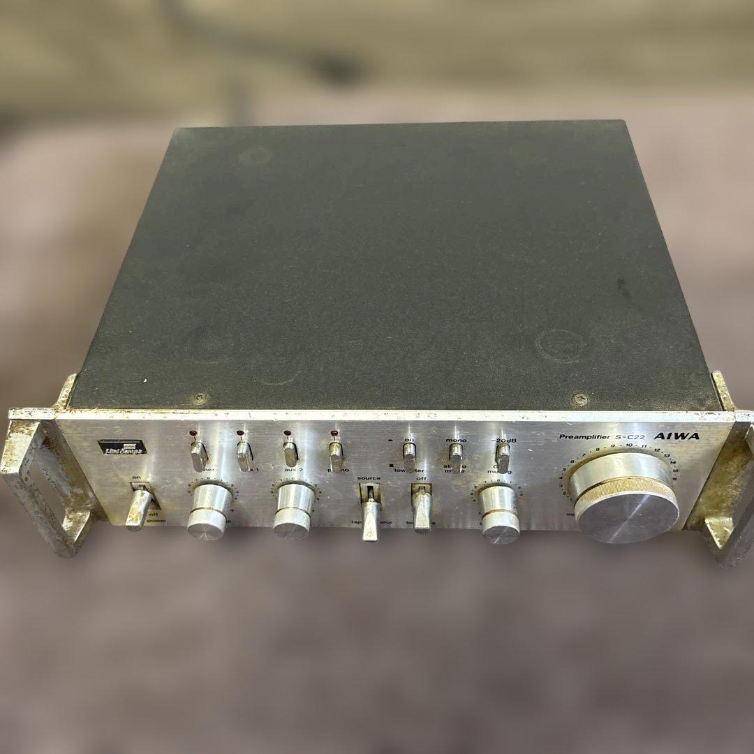 AIWA 真空管アンプ S-R22 S-C2 S-P53 本体 - メルカリ