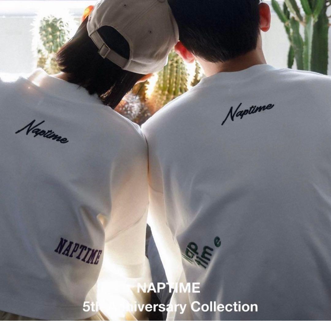 完売Nissyナップタイム naptime. クロップド刺繍TシャツホワイトF