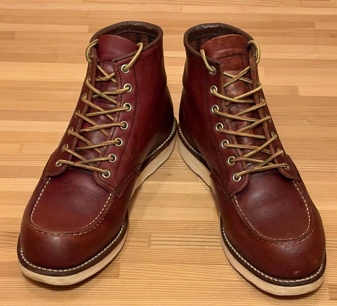 い*ー様 レッドウイング9106 アイリッシュセッター　8D REDWING】 IRISH SETTER 6' MOC-TOE 8875(E)(6(24.0cm) ORO RUSSET