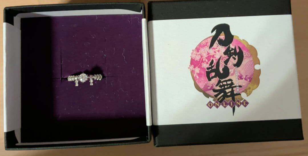 刀剣乱舞ONLINE　蜻蛉切　リング　指輪　ユートレジャー U-TREASURE 刀剣乱舞』身につけてより華やかに！大人な審神者へ小狐丸・蜻蛉切を