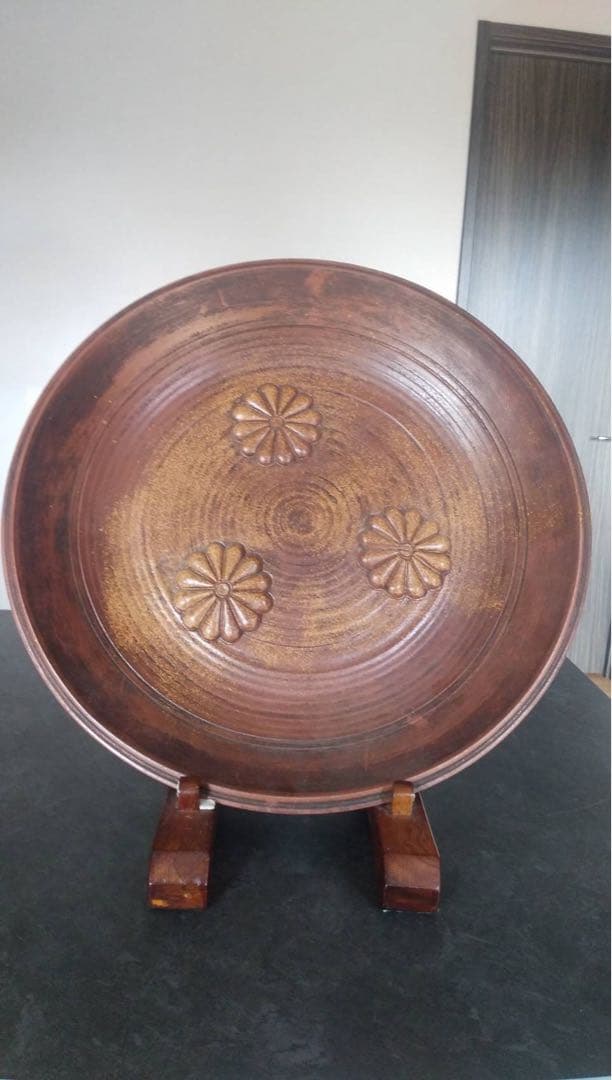 古備前 六古窯 登り窯 江戸時代 天皇家 十二菊紋 胡麻