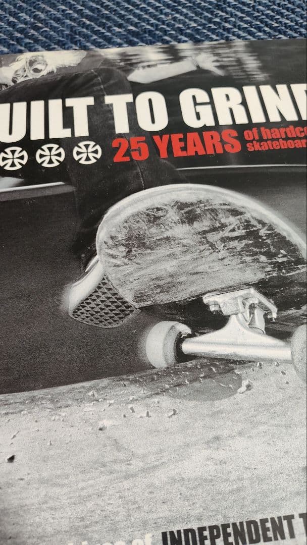 BUILT TO GRIND 25 YEARS independent - メルカリ