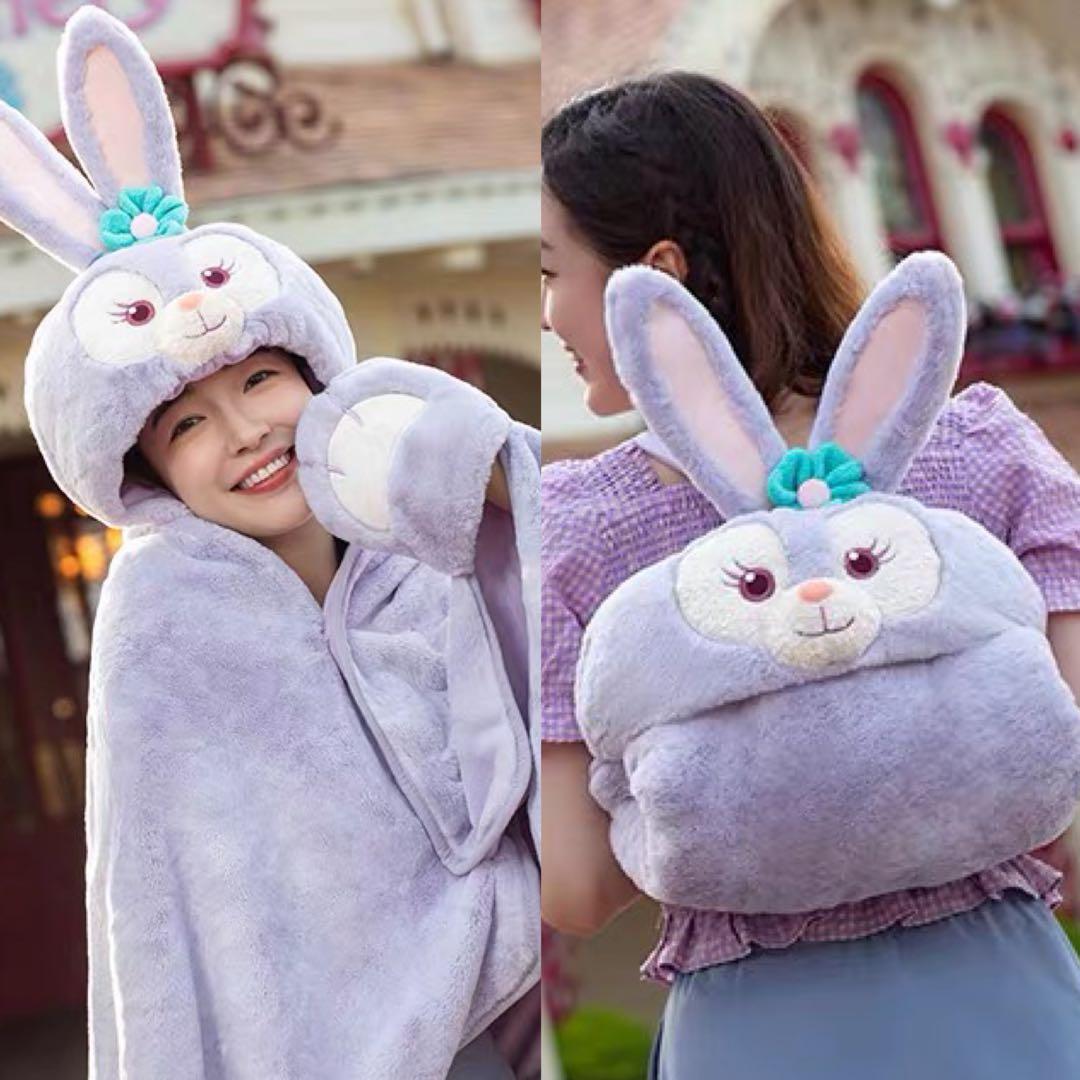 ダッフィーフレンズ ステラルー 膝掛け コート ケープ ブランケット