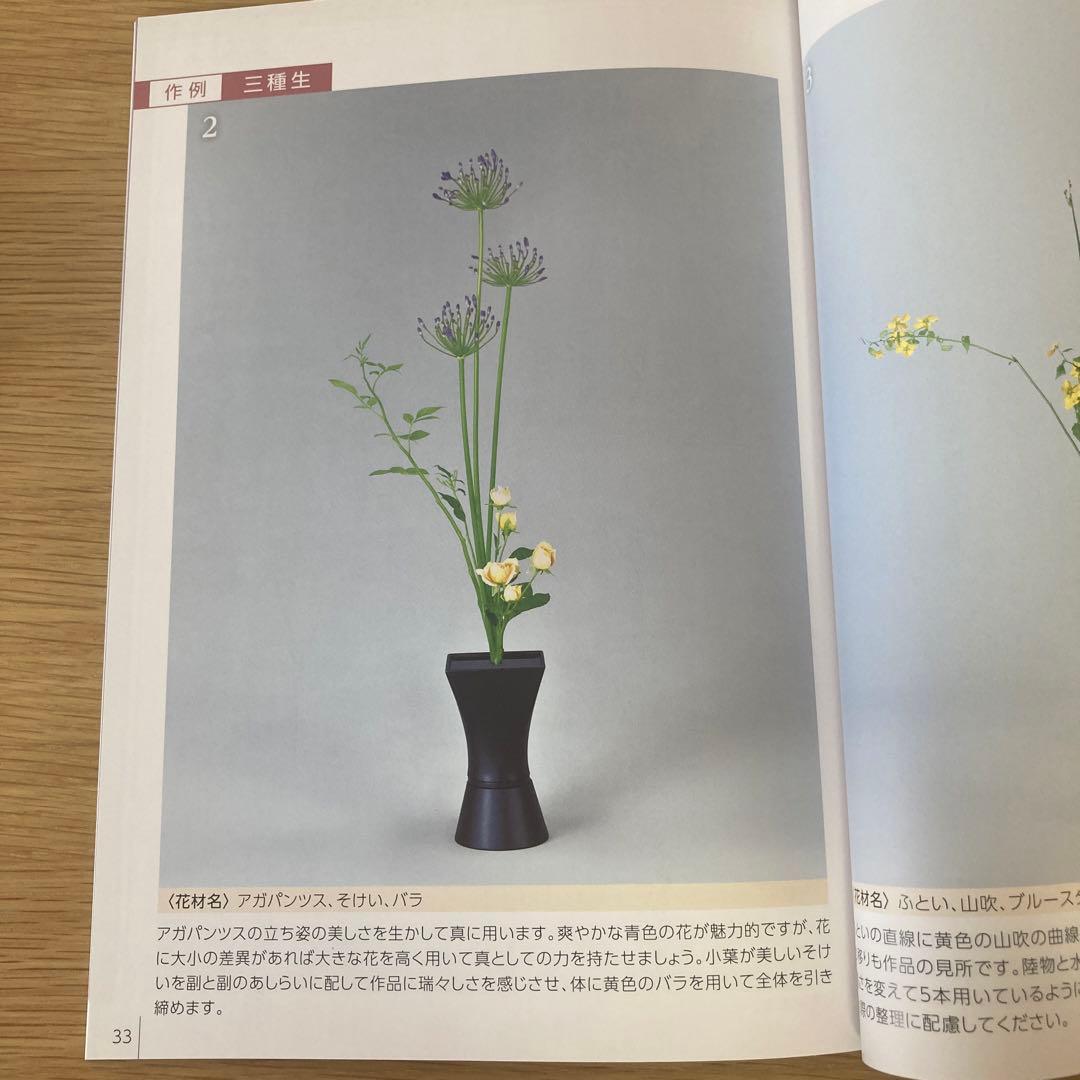 池坊花器 池坊生花入門カリキュラム指定花器 自由花・生花入門テキスト