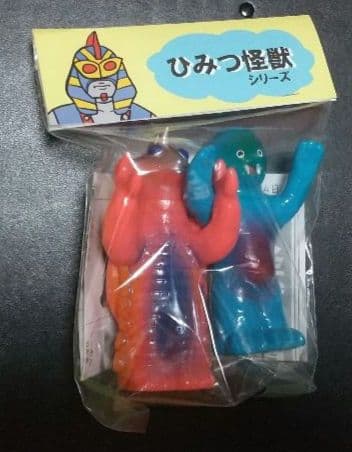マウラトーイ ひみつ怪獣 ノーラン&ドドギラ 指人形 新品 未開封 ソフビ Opening the present] A large number of Ultraman monster finger