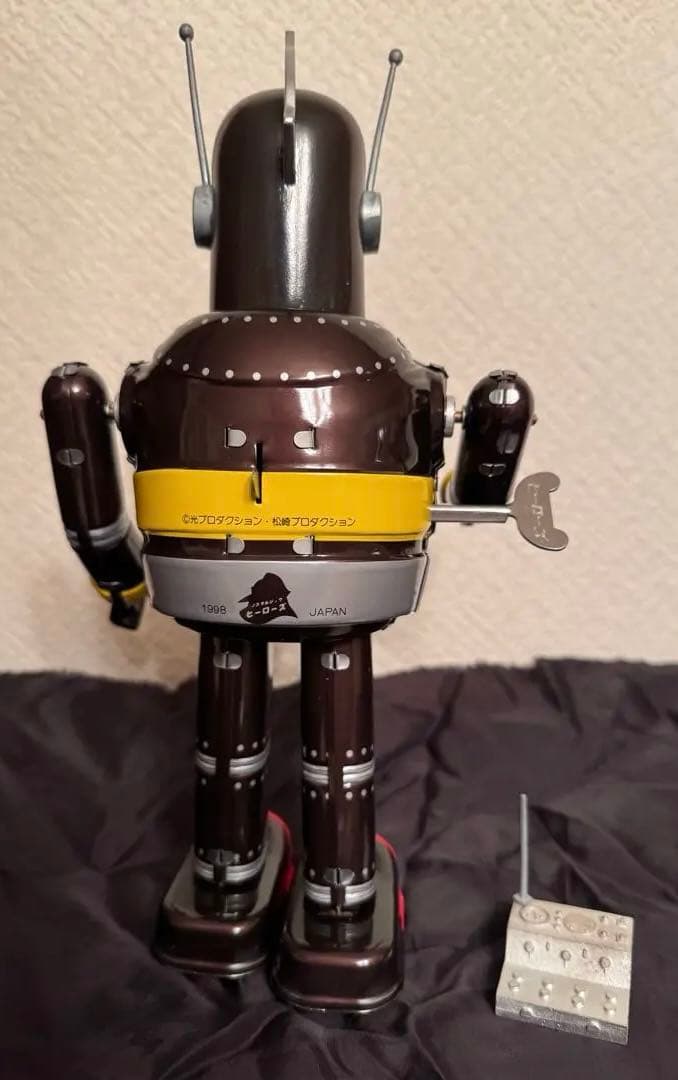 昭和 幻の 実写版 鉄人28号 ブリキロボット1000個限定 LD特典 非売品