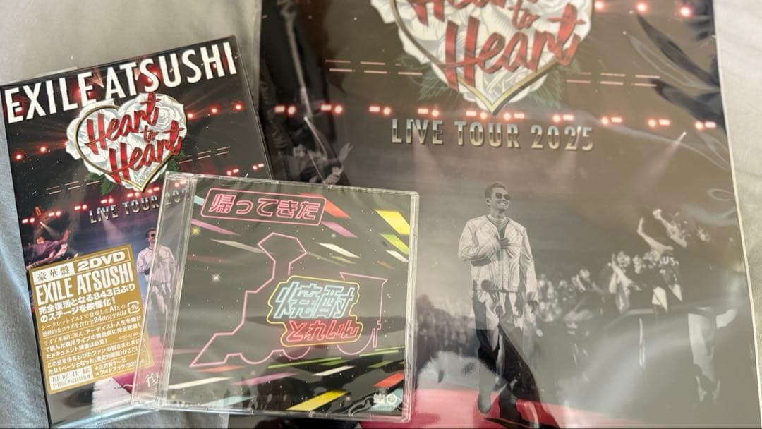 EXILE ATSUSHIHeart to HeartDVD ポスター付き - メルカリ