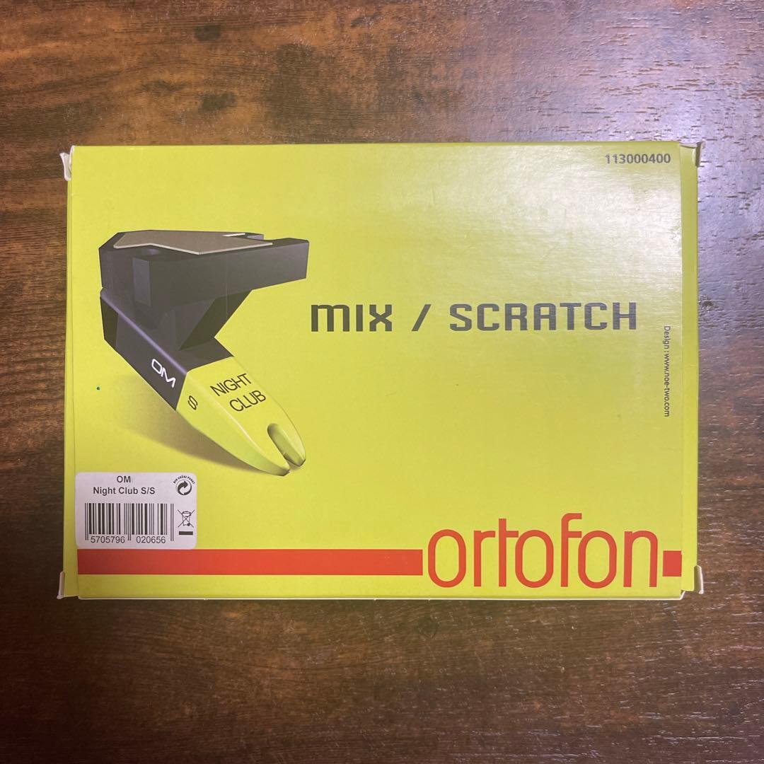 ortofon concorde オルトフォンOM NIGHT CLUB S