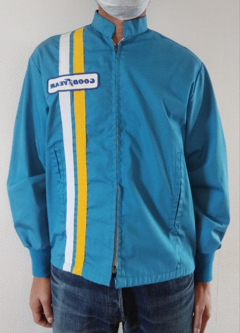 美品「グッドイヤー」 ヴィンテージ レーシングジャケット GOODYEAR