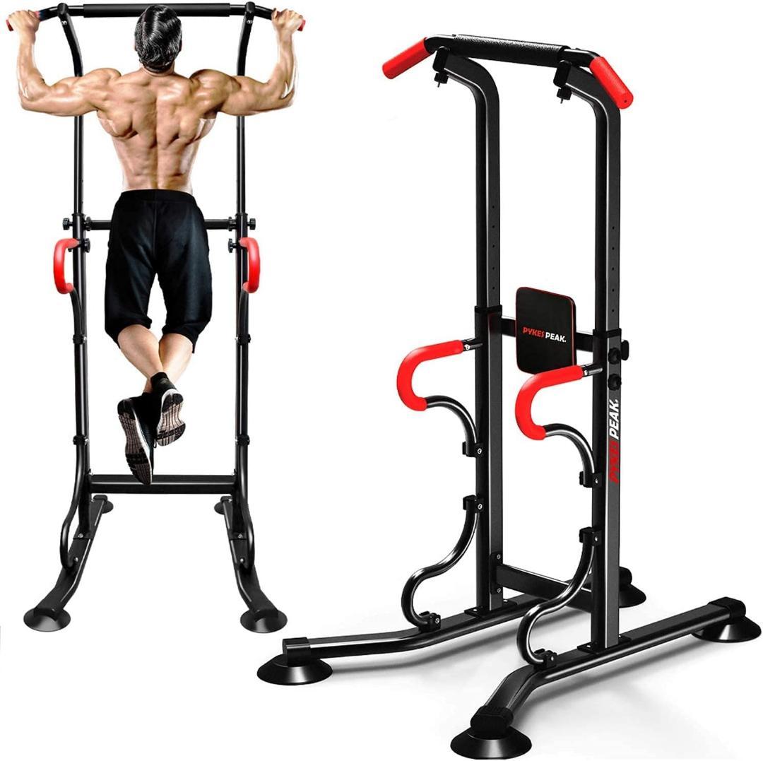 PYKES PEAK 懸垂マシン 多機能 チンニング ディップス emi-direct_682