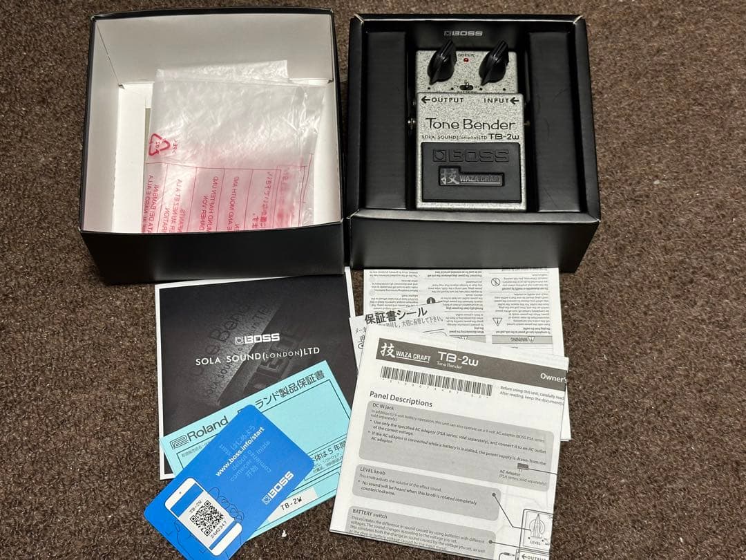 美品 BOSS TB-2W Tone Bender Waza Craft BOSS - TB-2W | Tone Bender
