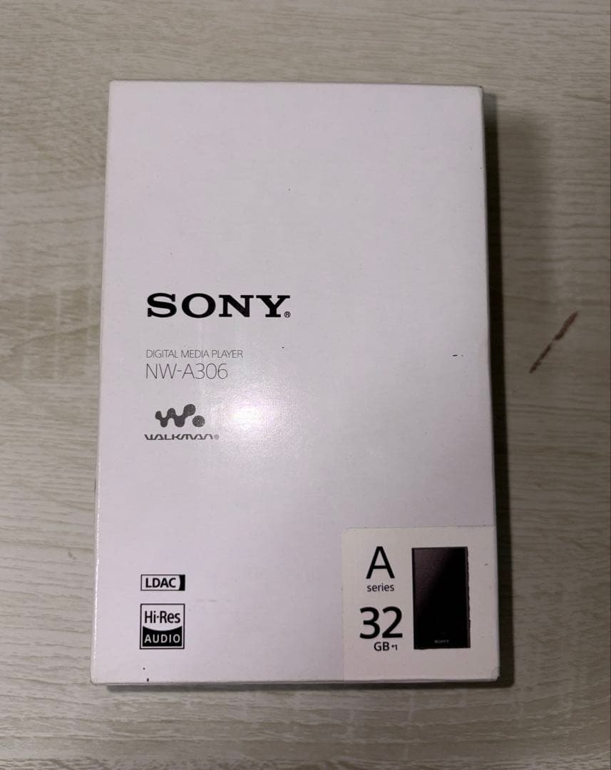 極美品 SONY ウォークマン NW-A306 ブラック + 128GB SD付 ソニー NW-A306 B ウォークマン ハイレゾ音源対応 WALKMAN A300
